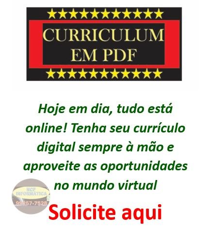 Curriculum em PDF