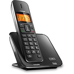 Telefone s/ Fio DECT 6.0 c/ Identificador de Chamadas, Displ