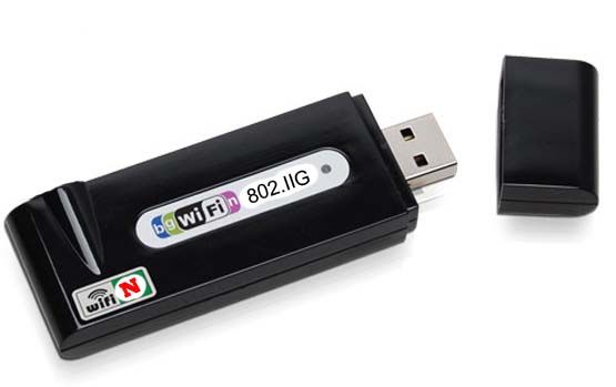Adaptador USB 2.0 WiFi G 150 Mbps Antena Interna
