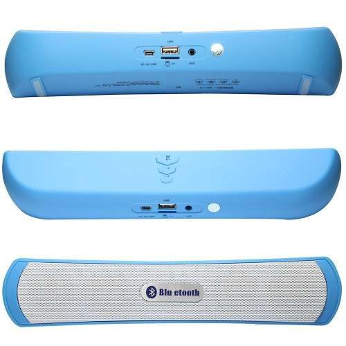 Caixa Som Portatil Bluetooth Iphone Ipad Sd Usb Radio Fm