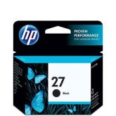 Cartucho HP 27 preto 10ml C8727AB HP CX 1 UN